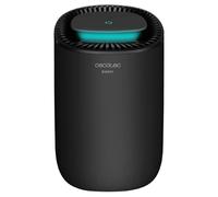 Cecotec Deshumidificador Eléctrico Silencioso BigDry 2000 Light Black. 23W, Bajo Consumo, 300 ml/día, Depósito extraíble de 0,6 litros, Cobertura hasta 15m2, Negro