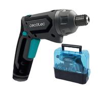Cecotec Destornillador Eléctrico a Batería - 49 Puntas - Precisión - PowerGyro 4000 Clear. 4V 1500mAh, Convertible 2in1, 200rpm, Torque 6Nm con 6+1 Posiciones, Luz LED, Autonomía 60min