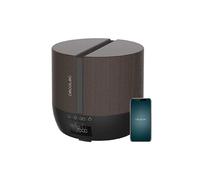Cecotec Difusor de aromas PureAroma 550 Connected Black Woody. Capacidad 500ml, Pantalla LED, Altavoz, Control por bluetooth, App, Temporizador 12h, 3 Modos de funcionamiento, Cobertura 30m2