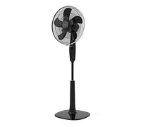 Cecotec EnergySilence 1020 ExtremeFlow Ventilador de pie 10 aspas, Potente, Oscilante, Silencioso, 3 velocidades, Temporizador, Regulable, Motor de Cobre, Negro