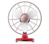 Cecotec Ventilador de Sobremesa EnergySilence 1090 RetroDesk Design. 40W de potencia, 12 Pulgadas, Diseño único y elegante, 3 Aspas aerodinámicas, 3 Velocidades, Oscilación 80º, Inclinación ajustable