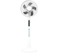 Cecotec EnergySilence 1600 Moskito Ventilador de Pie con Mando a Distancia 65W Blanco
