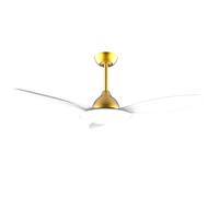 Cecotec EnergySilence 4800 Light Goldwhite Ventilador de Techo con Luz y Mando 36W Dorado/Blanco