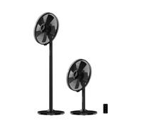 Cecotec Ventilador de Pie y Sobremesa EnergySilence 555 2in1 Smart XL. 55 W, Diámetro 16", 5 Aspas, Motor de cobre, Mando a distancia, 3 Modos y 3 Velocidades, Temporizador 7 h y Oscilación