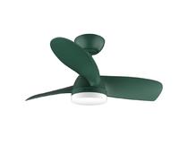 Cecotec Ventilador de Techo con Luz EnergySilence Aero 3050 Mint. 35 W, Motor DC, Diámetro 36” con luz LED, Mando a distancia, Temporizador, 6 velocidades y 3 Aspas