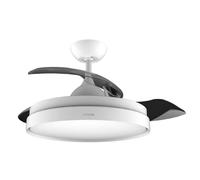 Cecotec EnergySilence Aero 4280 Invisible White Ventilador de Techo con Aspas Retráctiles y Luz 40W
