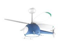 Cecotec Ventilador de Techo con Luz EnergySilence Aero 4600 Helicopter. Motor DC de 36W, Luz LED de 32W, Diámetro 39", 4 Aspas, 6 Velocidades, Temporizador hasta 8 horas, Función Winter/Summer