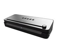 Envasadora al vacío - Cecotec SealVac 140 SteelCut, 140 W, Incluye cinta calefactora de 31,5 cm, Inox