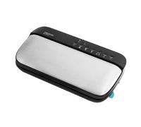 Cecotec Envasadora al Vacío Sealvac Steel. 120 W, Presión de 0,9 Bar, 4 Modos de Funcionamiento, Compatible con Bolsas Genéricas, Incluye 5 Bolsas, Toma y Tubo para botes y Rollo gofrado