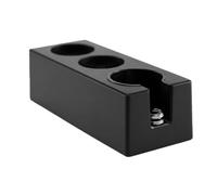 Cecotec Estación de Prensado para Espresso Baristeo Tamper Station. Diseño 3 en 1 para Prensador, Nivelador y Portafiltro, Compatible 51-58 mm, Material ABS Fácil Limpiar, Optimiza Espacio