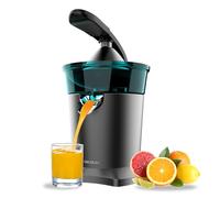 Cecotec Exprimidor Eléctrico de Brazo para Naranjas y Cítricos Xqueeze Full Steel. 300W, Motor Cobre Puro, Cuerpo Aluminio Fundido, Cono y Filtro Acero Inoxidable, Zumo Fresco en Segundos