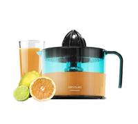 Cecotec Exprimidor eléctrico EssentialVita Adjust Black. Potencia 40 W, Filtro regulador de Pulpa, 2 Conos Desmontables, Boquilla antigoteo, Apto lavavajillas