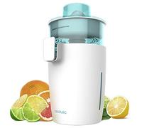 Cecotec Exprimidor Naranjas Eléctrico Zitrus TowerAdjust Easy. 350 W, Filtro regulador de Pulpa, 2 Conos Desmontables de Diferente tamaño, Tambor Libre de BPA, Capacidad de 0,5 L