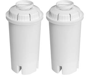 Cecotec Filtro para Jarra Purificadora Nature H2O Active. 4 Capas: Microfibra, Carbón Activo, Resina de intercambio iónico y Microfibra, Duración 3 meses, Incluye 1 filtro (Paquete de 2)