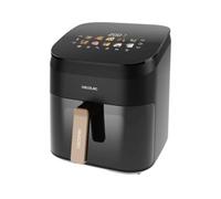 Cecotec Cecofry&Grill Smokin' 6500 Negro - Freidora De Aire 2200W 6.5L