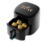 Cecotec Freidora de Aire 8.5 L Cecofry&Grill Smokin'Prime 8500 Pro | Doble Resistencia para Dorado Perfecto, Potencia de 2300 W, Sabor de Parrilla en Carnes, Platos Saludables