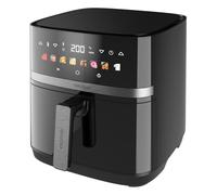 Cecotec Freidora de Aire 8 L Cecofry&Grill Duoheat 8000 2200W | Doble Grill Integrado, Dorado Perfecto en Carnes, Sabor de Parrilla, Platos Saludables, Air Fryer, Temperatura entre 80-200°C