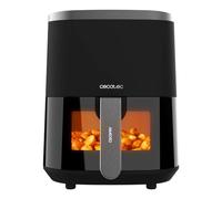 Cecotec Freidora de Aire de 4 L con Ventana Cecofry Fantastik Window 4000 | 1400W, Tecnología PerfectCook, 9 Menús, Termostato Regulable 80-200ºC, Tiempo Ajustable, Protección contra Sobrecalentamiento
