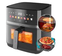 Cecotec Freidora de Aire sin Aceite 8L con Doble Resistencia, Cecofry&Grill Duoheat 8000