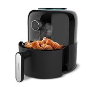 Cecotec Freidora de Aire sin Aceite de 2,5 L - Air Fryer Cecofry Pixel 2500. 1200 W, Dietética, Manual y Compacta, Temporizador, Tecnología de Aire Caliente, Antideslizante