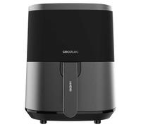 Cecotec Freidora de Aire sin Aceite de 4 L Cecofry Fantastik Inox 4000. Air Fryer. 1400 W, Compacta, Panel de Control Táctil, 9 Menús, Tecnología PerfectCook, 80-200ºC, Tiempo Ajustable, 4L