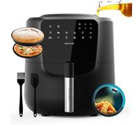 Cecofry Rain Pack 55L 1550W freidora con accesorios (Negra) - CECOTEC