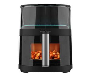 Cecotec Freidora de Aire sin Aceite de 5 L Cecofry Neon 5000 Air Fryer | 1500W, Spray de Agua, Ventana, Luz Interior, Tecnología PerfectCook, 10 Menús, Panel de control Táctil, 80º-230ºC