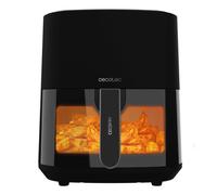 Cecotec Freidora de Aire sin Aceite de 5'5L Cecofry Fantastik Window 5500 Ventana. 1500W, Tecnología PerfectCook, 9 modos de Cocinado, Táctil, Regulable 80-200ºC, Ventana, Cocina hasta 60 min, 5,5L