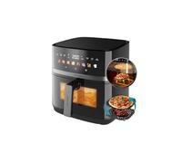 Cecotec Cecofry&Grill Duoheat 8000 Freidora de Aire con Doble Resistencia 8 Litros y 2200W Negra