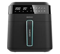 Cecotec Freidora sin Aceite 6 L de Aire Cecofry Experience 6000. 1700 W, Tecnología PerfectCook, Temperatura regulable de 80 a 200ºC, Panel de Control Táctil, 9 Modos, Temporizador