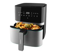 Cecotec Freidora sin Aceite de 5,5 L de Aire Caliente Cecofry Full Inox 5500 Pro. 1700 W, Dietética y Digital, Panel Táctil, Acabados en Acero Inox, Tecnología PerfectCook, Termostato, 8 Modos
