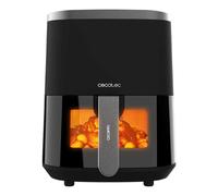 Cecotec Freidora de Aire sin Aceite de 4 L con Ventana Cecofry Fantastik Window 4000. Air Fryer. 1400 W, 9 Menús, Control Táctil, Tecnología PerfectCoo, 80-200ºC, Tiempo Ajustable, 4L