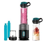 Cecotec Fresh&Go Batidora de Vaso Power Titanium 650, 650 W, Negro