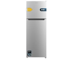 Cecotec Frigorífico 2 Puertas 348L Bolero CoolMarket 2D 348 NF Inox E. Motor Inverter NoFrost, 170X59.5Cm, 348L, No Frost