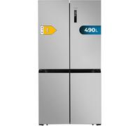 Cecotec frigorífico americano 4 puertas inox de 490 l coolmarket 4d 4