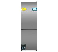Cecotec Frigorífico Combi 322L Bolero CoolMarket Combi 322i Inox D. 185,5cm de Alto, 59,5cm de Ancho, Tecnología Multi Airflow