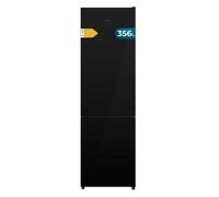 Cecotec Frigorífico Combi 356L Bolero CoolMarket Combi 356i Black Glass E. 200cm de Alto, 59,5 cm de Ancho, Clase E