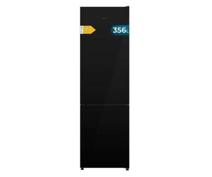 Cecotec Frigorífico Combi 356L Bolero CoolMarket Combi 356i Black Glass E. 200cm de Alto, 59,5 cm de Ancho, Clase E