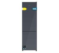 Cecotec frigorífico combi 356l bolero coolmarket combi 356i grey glas