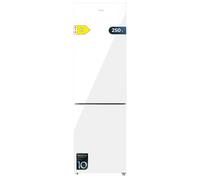 Cecotec frigorífico combi bolero coolmarket combi 250 white glass d.