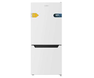 Cecotec frigorífico combi no frost bolero coolmarket combi 117 df whi
