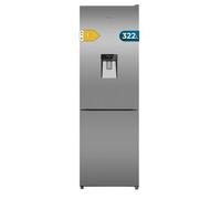 Cecotec Frigorífico Combi Total No Frost de 322L Bolero CoolMarket Combi 322i WD Inox E. 185,5 cm de Alto, 59,5 cm de Ancho