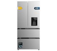Cecotec frigorífico puerta francesa 436l - dispensador de agua - bole