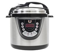 Cecotec - 02003 olla a presión 6 L Negro, Acero inoxidable 1000 W