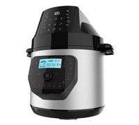 Cecotec GM H Deluxe Fry Olla Programable con Cabezal de Aire y Báscula 6L Acero Inoxidable