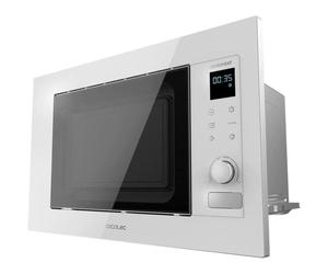 Cecotec Grandheat 2090 Built-in Touch White Microondas Integrable con Grill 21L 1200W Blanco