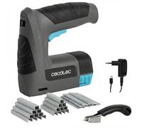 Cecotec Grapadora con Batería FastTacker 4000 4V 1500mAh, 2in1 Compatible con Grapas y Clavos, Incluye Quitagrapas y 9000 Grapas y Clavos, Clava hasta 10mm de Profundidad