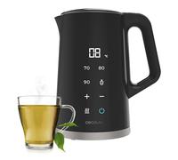 Cecotec Hervidor de Agua 1,7L Thermosense 800 Neo. 2200W de Potencia, Pantalla Digital, Función Keep Warm, Acero Inox Interior, Cool Touch y Ajuste Temperatura Entre 40-100°C