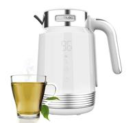 Cecotec Hervidor de agua ThermoSense 600 Touch 1,7L 2200W Inox Libre de BPA Luz LED Base 360º Blanco