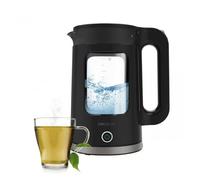 Cecotec hervidor de agua eléctrico 1,7l thermosense 330 glassy. 2200w, cuerpo de vidrio de borosilicato, filtro antical